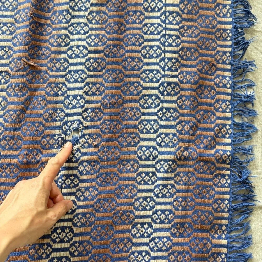 GIL TEX handwoven throw